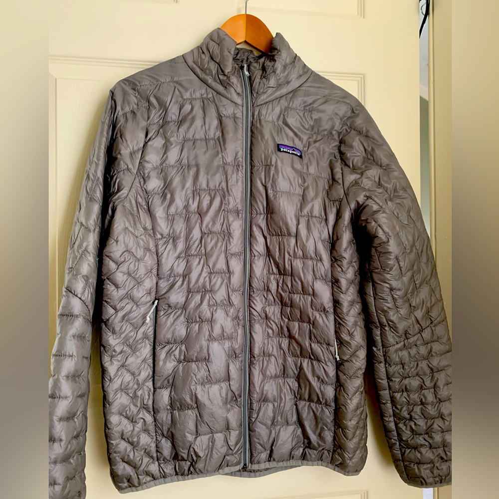 Patagonia Gray Puffer Jacket